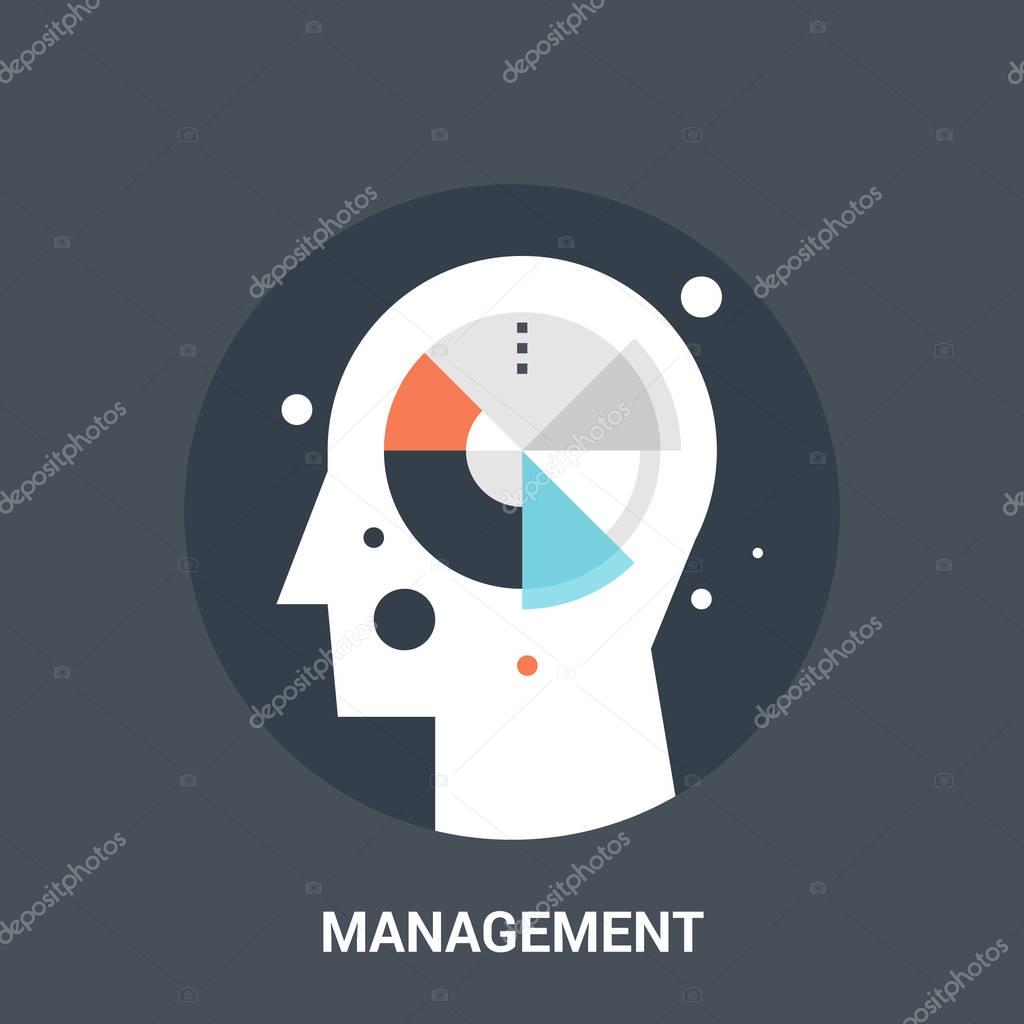 management icon concept