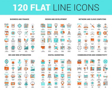 Düz çizgi Web Simgeler