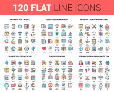 Düz çizgi Web Simgeler