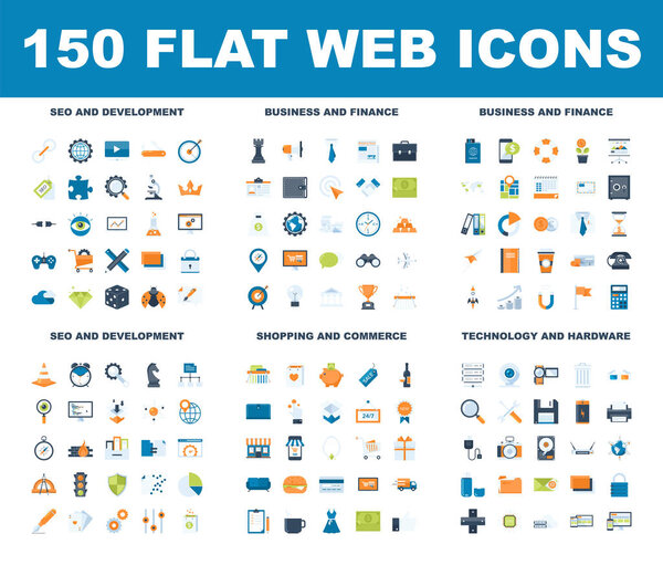 Flat Web Icons
