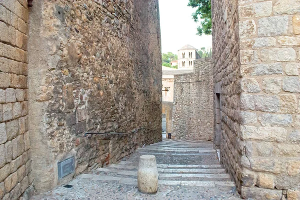 Barri vell von girona, spanien — Stockfoto