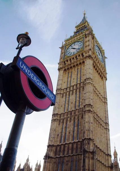 Big Ben en Londres, Inglaterra — Foto de Stock