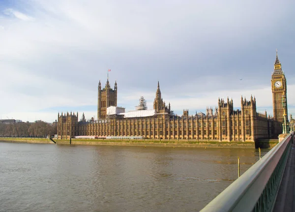 Здания парламента Лондона — стоковое фото