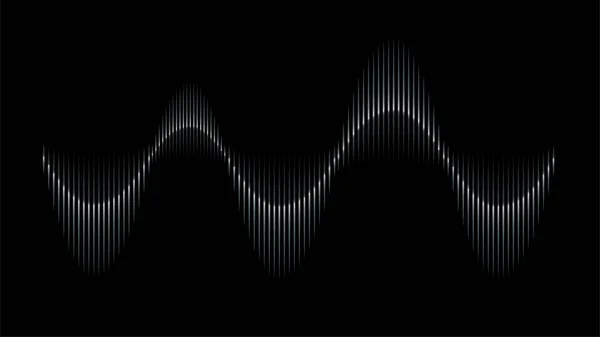 Spiral ljudvåg — Stock vektor
