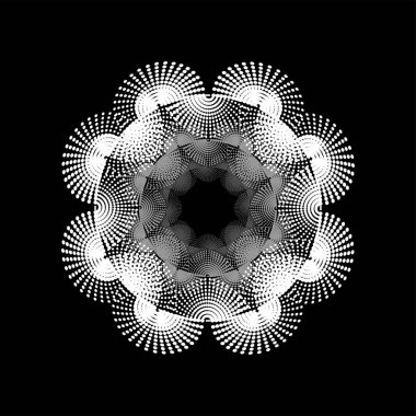 Büyük veri teknik döngüleri ses dalgası arka plan