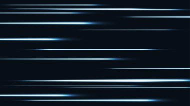 Teknik ışık hızı çizgileri vektör arkaplanı