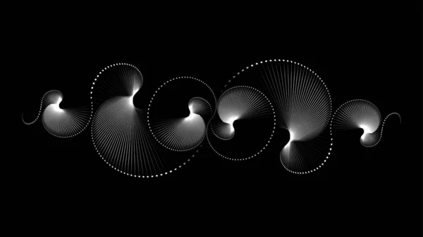 螺旋式声波节奏 — 图库矢量图片