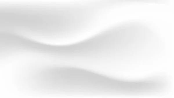 Smooth sfondo bianco setoso astratto — Vettoriale Stock