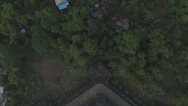 Vue aérienne du fort colonial Belgica à Banda Neira, Indonésie — Video