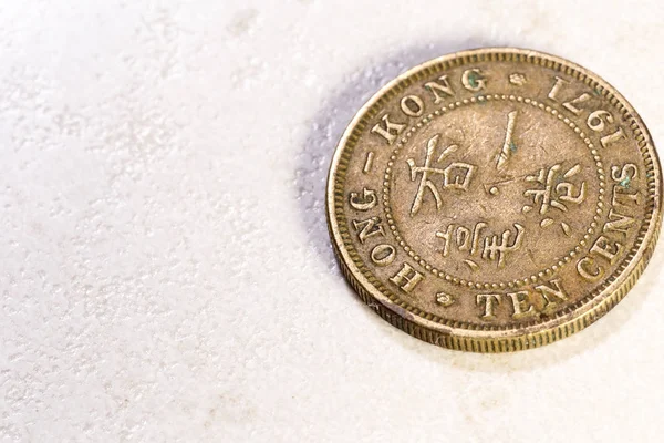 Крупним Планом Вид Стародавню Монету — стокове фото