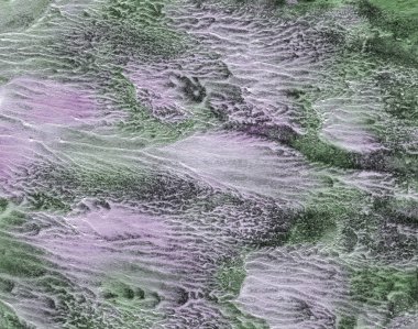 Soyut resim. Leylak. Uzay çizimi. El yapımı bir tuval. Leylak sanat geçmişi. El yapımı ürünlerin tasarımı için şablon. Tablo ya da posterdeki sanat baskısı. Alışılmadık modern doku.