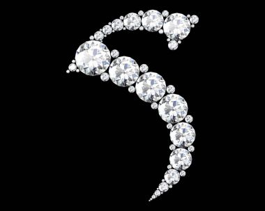 Elmas alfabesi, harf s