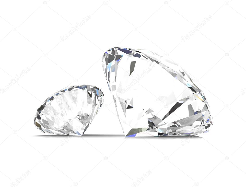 diamond jewel (high resolution 3D image)