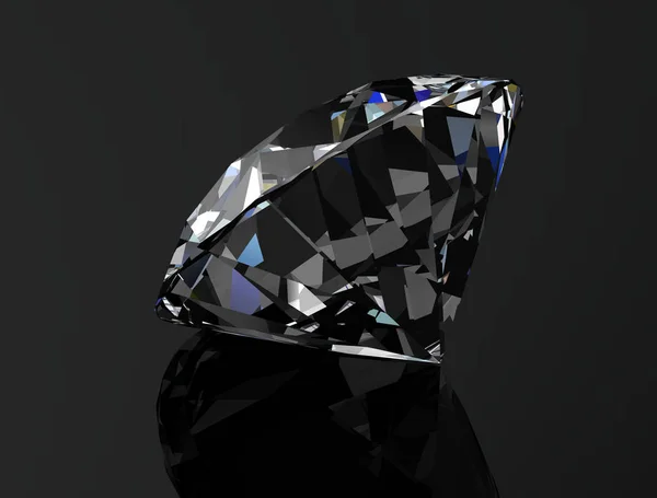 ダイヤモンドジュエリー(高解像度3D画像)) — ストック写真