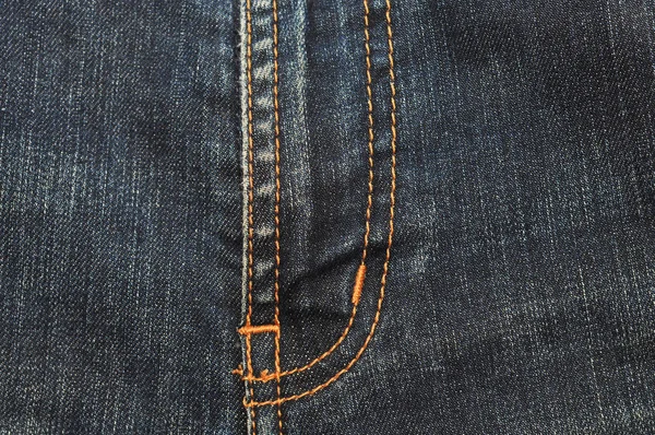 Tessitura jeans. Blu jeans texture sfondo — Foto Stock