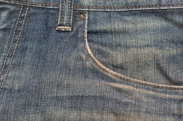 Jeans texture . Blue jeans texture background — Stock Photo, Image