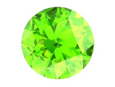 Peridot (yüksek çözünürlükte 3d görüntü)