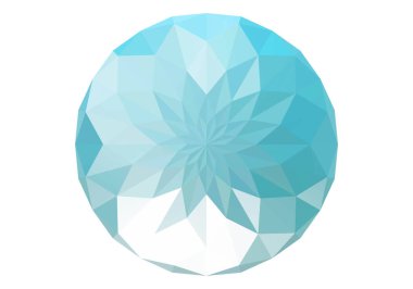 Beyaz arka planda izole edilmiş değerli taşlar.