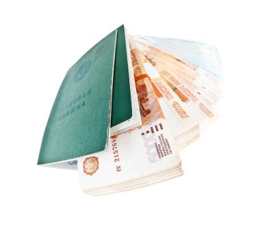 İki Rus çalışma kitap ve kağıt destesi