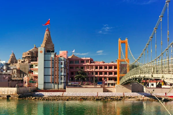 Sudama setu most w Dwarka — Zdjęcie stockowe