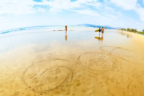 Agonda Strand in South Goa — Stockfoto