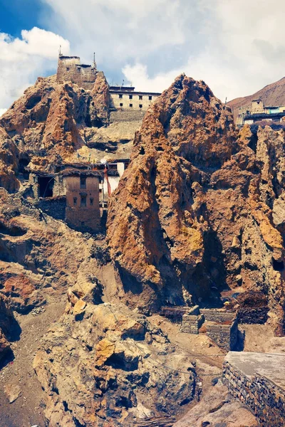 Dhankar Gompa en el valle de Spiti —  Fotos de Stock