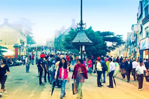 Streets of Shimla — Stock Photo, Image