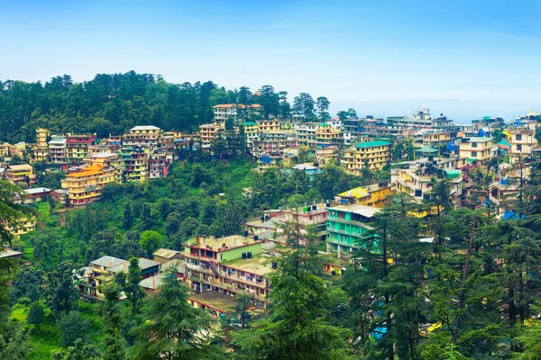 Vista Dharamshala Kangra District Himachal Pradesh Índia — Fotografia de Stock