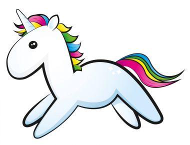 şirin komik tek boynuzlu at