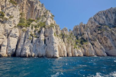 Calanques Ulusal Parkı, Cassis. Provence, Fransa