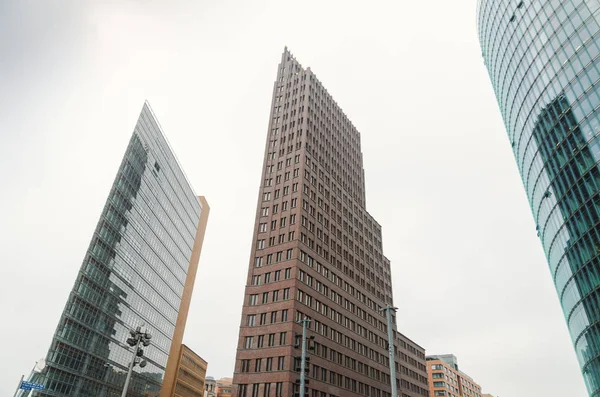 Potsdamer platz w Berlinie, Niemcy — Zdjęcie stockowe