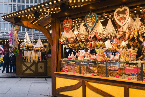 Kerstmarkt in Berlijn, Duitsland — Stockfoto