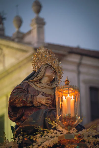 复活节周或圣周在巴拉多利德，西班牙 — 图库照片