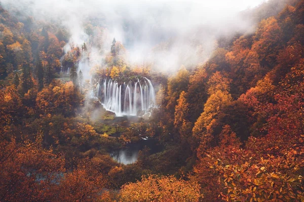 Nationalparken Plitvicesjöarna Kroatien — Stockfoto