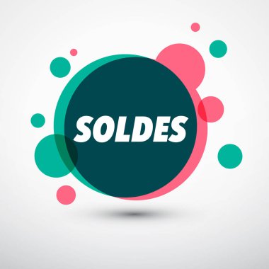 Yeşil ve pembe renkli baloncuklar satış tasarım