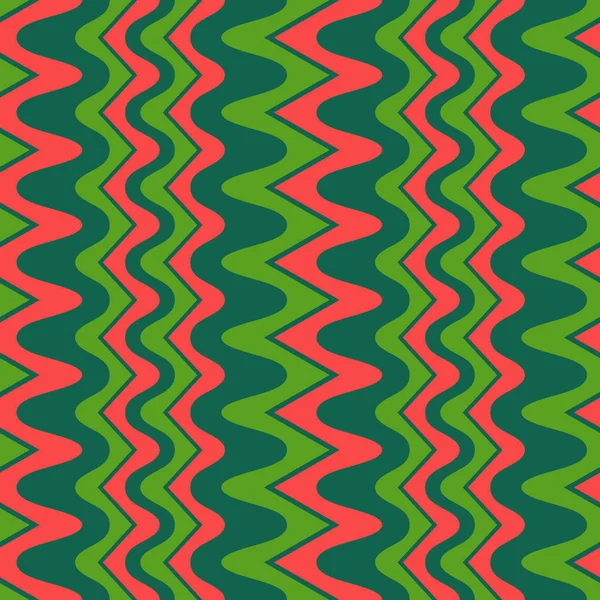 Wassermelone Textil nahtloses Muster — Stockvektor