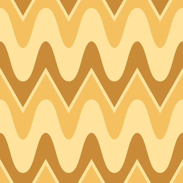 Einfaches wellenförmiges, nahtloses Muster — Stockvektor