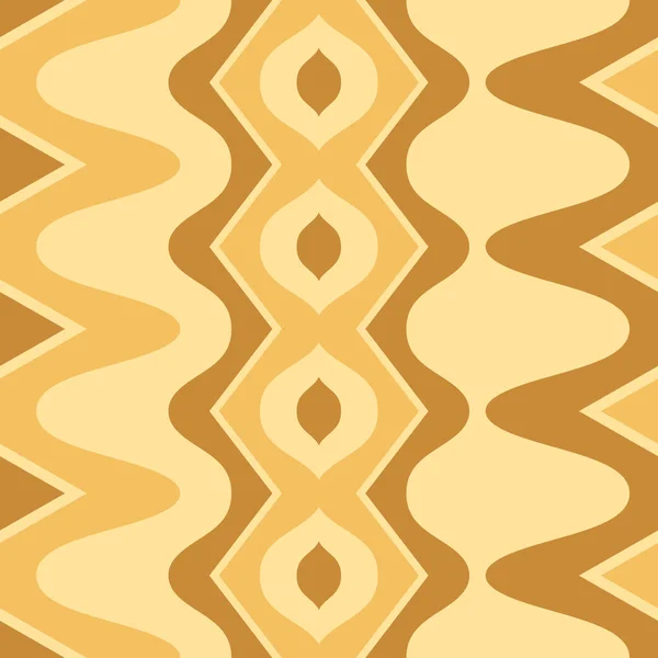 単純な波状スカラップ シームレス パターン — ストックベクタ