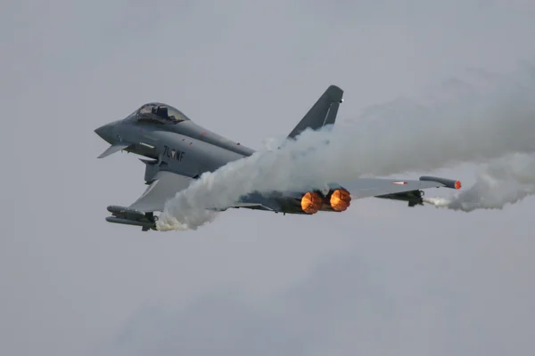 Eurofighter Tufão no poder aéreo em Zeltweg — Fotografia de Stock