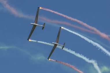 Avusturya'da Airpower blanix demo ekibi