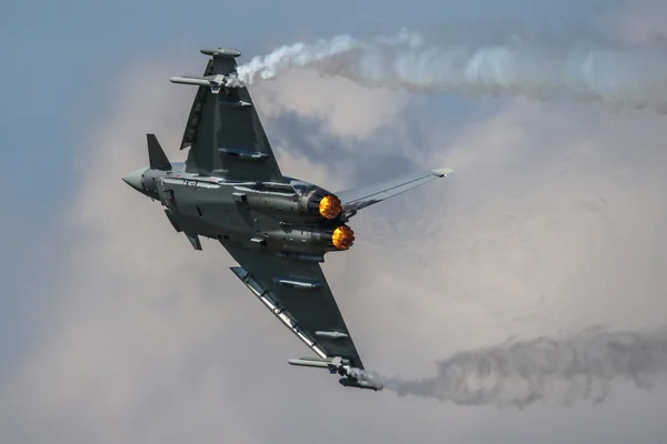 Eurofighter Typhoon on Airpower in Zeltweg Stock Image