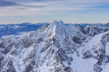 Tatry dağlara havadan görünümü
