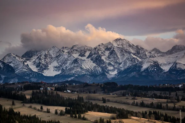 Polonya tatry dağlar — Stok fotoğraf