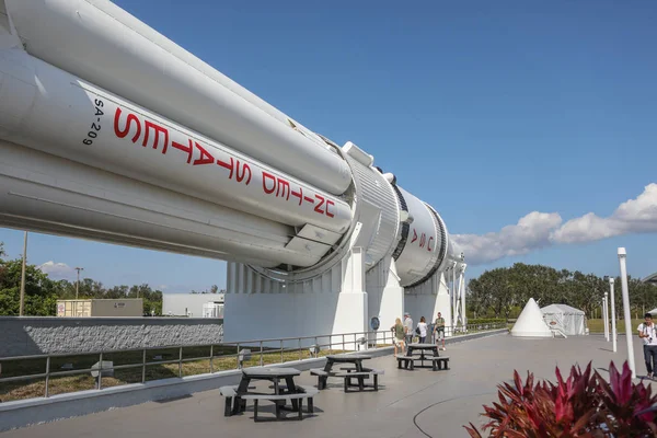 Rocket park w Kennedy Space Center — Zdjęcie stockowe