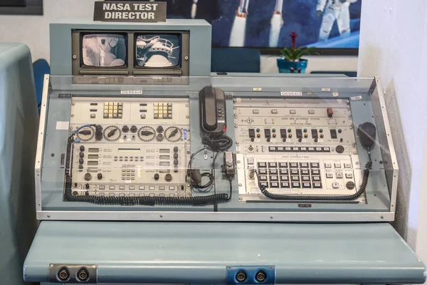 NASA director console — Stock Photo, Image