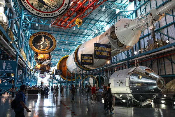 Saturn V rocket in Kennedy Space Center — Stock Photo, Image