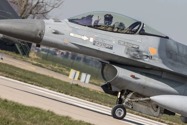 Hollanda Kraliyet Hava Kuvvetleri F-16 — Stok fotoğraf