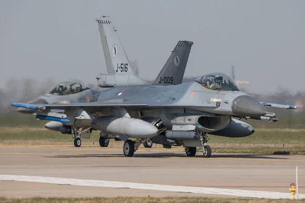 Força Aérea Real dos Países Baixos F-16 — Fotografia de Stock