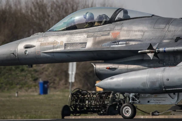 Niederländische Luftstreitkräfte f-16 — Stockfoto