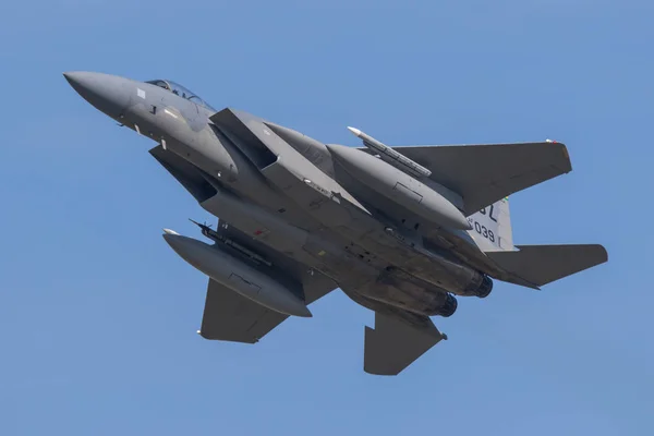 Нас повітряні сили F-15 орла — стокове фото